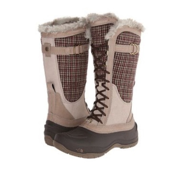 The North Face Shellista lace luxe boots size 8 - Picture 1 of 8